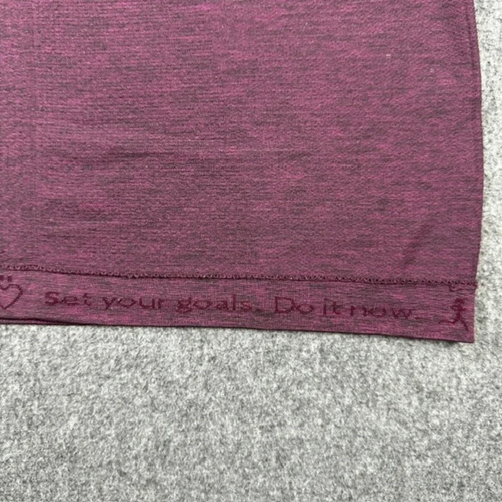 Lululemon Swiftly Tech Racerback Tank Top Heathered Purple Magenta Size 6